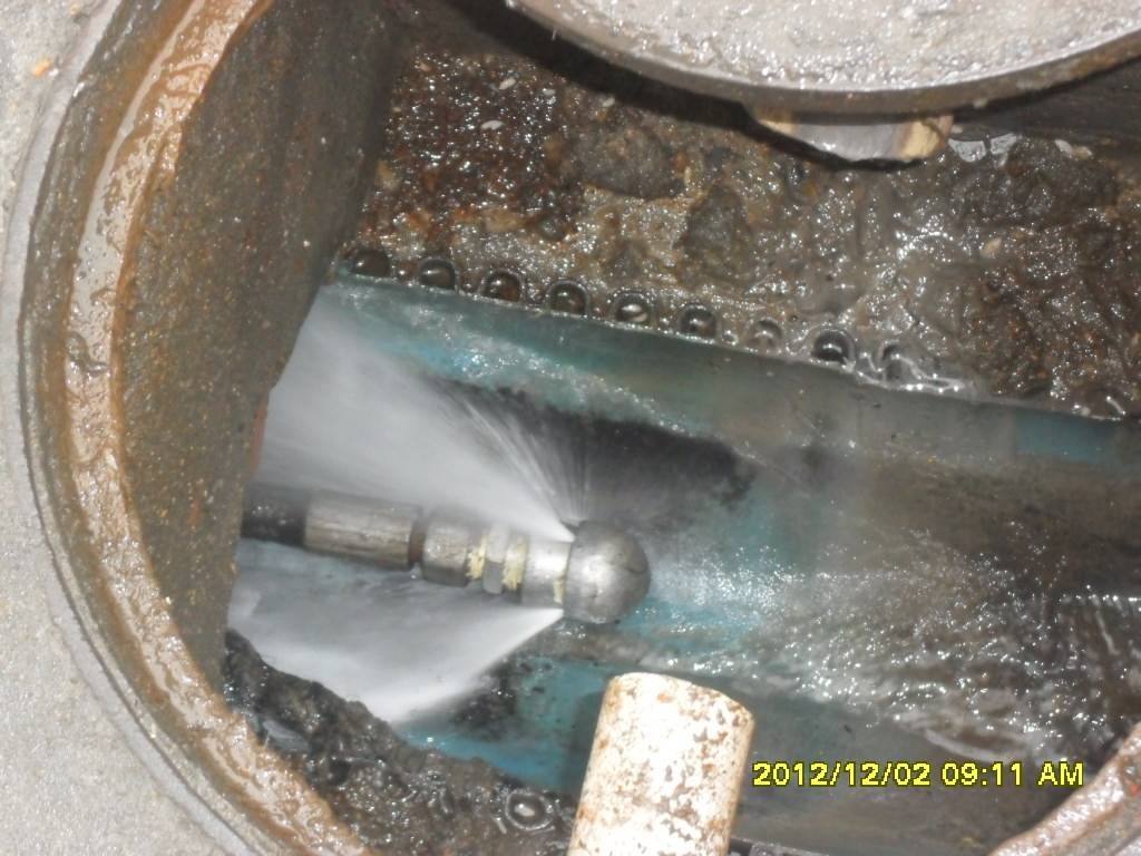 三角镇污水管道高压清洗