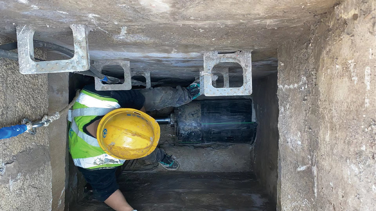 三角镇HDPE短管内衬法